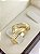 Aliança Reta Borda Chanfrada 4mm Ouro 18K - Imagem 4