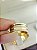Aliança Reta com Friso Polida Escovada 7mm Ouro 18K - Imagem 2