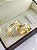 Aliança Reta com Friso Polida Escovada 7mm Ouro 18K - Imagem 3