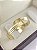 Aliança Reta com Friso Polida 4mm Ouro 18K - Imagem 5