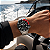 Relógio Orient Masculino Automático Sport Sea Aço Fundo Coca YN6SS011 PVSX Safira - Imagem 3