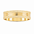 Aliança Reta com Friso Polida Borda Diamantada 6mm Ouro 18k. - Imagem 1