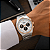 Relógio Orient Masculino Cronógrafo Aço Bracelete Integrado 43mm Detalhes em Rosé MTSSC051S1SX - Imagem 4