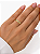 Aliança Reta com Frisos Filete de Diamantes 3mm Ouro 18k. - Imagem 5