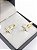 Aliança Reta com Frisos Filete de Diamantes 3mm Ouro 18k. - Imagem 3