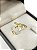 Aliança Reta Gravação Diamantada com Arabesco 4mm Ouro 18k. - Imagem 4