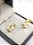 Aliança Reta com Friso Filete de Diamantes 4mm Ouro 18k. - Imagem 4