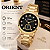 Relógio Orient FGSS0209P1KX Feminino Dourado Small Seconds - Imagem 3