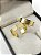 Aliança Reta com Friso Polida 7mm Ouro 18K - Imagem 4