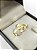 Aliança Reta com Friso Semi Anatômica 3,5mm Ouro 18K - Imagem 4