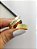 Aliança Reta com Friso Filete de Diamantes 6mm Ouro 18K - Imagem 3