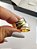 Aliança Reta com Friso Filete de Diamantes 8mm Ouro 18K - Imagem 2