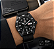 Relógio Orient Automático All Black YN6PN027P1PX Safira 40mm - Imagem 3