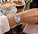 Relógio Orient Eternal Feminino Prata FBSS0158R3SX Mostrador Lilás - Imagem 4
