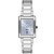 Relógio Orient Feminino LBSS1035A3SX Retangular Safira Fundo Azul - Imagem 1