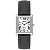 Relógio Orient Feminino Retangular Pulseira de Couro Algarismos Romanos 23mm LBSC1009B3PX - Imagem 1