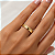 Aliança Reta com Friso Textura 3mm Ouro 18K - Imagem 3