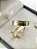 Aliança Reta com Friso Filete de Diamantes 6,0mm Ouro 18K - Imagem 3