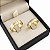 Aliança Reta com Friso Filete de Diamantes 6,0mm Ouro 18K - Imagem 4