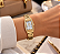 Relógio Technos Feminino Retangular Dourado Romano 5Y20MH1K - Imagem 3