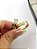 Aliança Reta Anatômica Filete de Diamantes 5,0mm Ouro 18K - Imagem 2