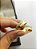 Aliança Reta com Friso Filete lateral Texturizado 6,5mm Ouro 18K - Imagem 2