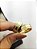 Aliança Reta Semi Anatômica com Friso Textura 8,0mm Ouro 18K - Imagem 2