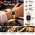 Relógio Technos Feminino Dourado 2035MXP1P Fundo Preto - Imagem 5