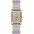 Relógio Orient Feminino Analógico Eternal Aço Dourado E Cerâmica Fundo Bege LTSK0014 I1KI - Imagem 1