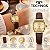Relógio Technos Feminino Dourado Couro 2025LVI0X 24mm - Imagem 3
