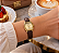 Relógio Technos Feminino Dourado Couro 2025LVI0X 24mm - Imagem 2