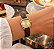 Relógio Technos Feminino Dourado Couro 2025LVI0X 24mm - Imagem 4