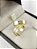 Aliança Reta com Friso Filete Central de Diamantes 5,0mm Ouro 18K - Imagem 3