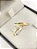 Aliança Reta Borda Chanfrada Texturizada 2,0mm Ouro 18K - Imagem 3