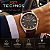 Relógio Technos Masculino Riviera Couro 2317AI/0C Bisel Rosê - Imagem 3
