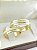 Aliança Reta com Friso Texturizada 6,0mm Ouro 18K - Imagem 4