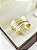 Aliança Reta com Friso Texturizada 6,0mm Ouro 18K - Imagem 3