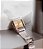 Relógio Casio Vintage Ana-Digi Prata Fundo Salmão AQ230A - Imagem 4