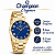 Relógio Champion CN25181K Feminino Fundo Azul Original - Imagem 3
