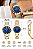 Relógio Champion CN25181K Feminino Fundo Azul Original - Imagem 4