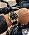 Relógio Technos Masculino Dourado Silicone Preto 2115KPU8P - Imagem 4