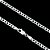 Corrente Grumet 4,5mm prata 925 60cm - Imagem 5