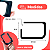 Kit Organizador De Fios Cabos Autoadesivo Fixação Extra Forte Esconde E Passa Mesa Setup Preto - Kits com 6, 10 e 20 unidades - Imagem 6