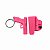 Kit 5 Chaveiros Holster Bélica - Rosa - Imagem 4