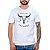 Camiseta Masculina Country Boi Tatanka Manga curta branca - Imagem 1