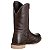 Bota Texana Cano Alto lisa unissex floter café Ref 819 - Imagem 4