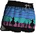 Short Feminino Country Moda Praia Campero Tie-dye Azul/Verde - Imagem 1