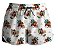 Short Feminino Country Moda Praia Campero Estampa Montaria Branco - Imagem 3