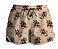 Short Feminino Country Moda Praia Campero Estampa Montaria Bege - Imagem 3