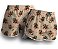 Short Feminino Country Moda Praia Campero Estampa Montaria Bege - Imagem 2